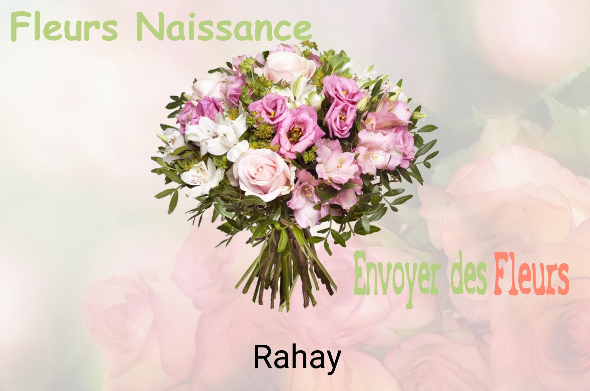 Bouquet de fleurs de naissance livré à Rahay